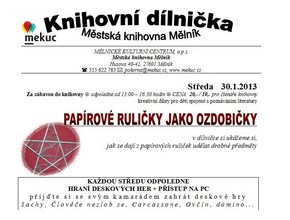 Papírové ruličky jako ozdobičky