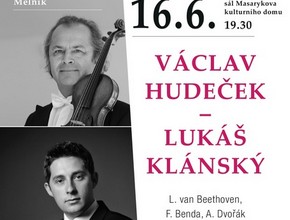 Dvořákův festival: Václav Hudeček a Lukáš Klánský